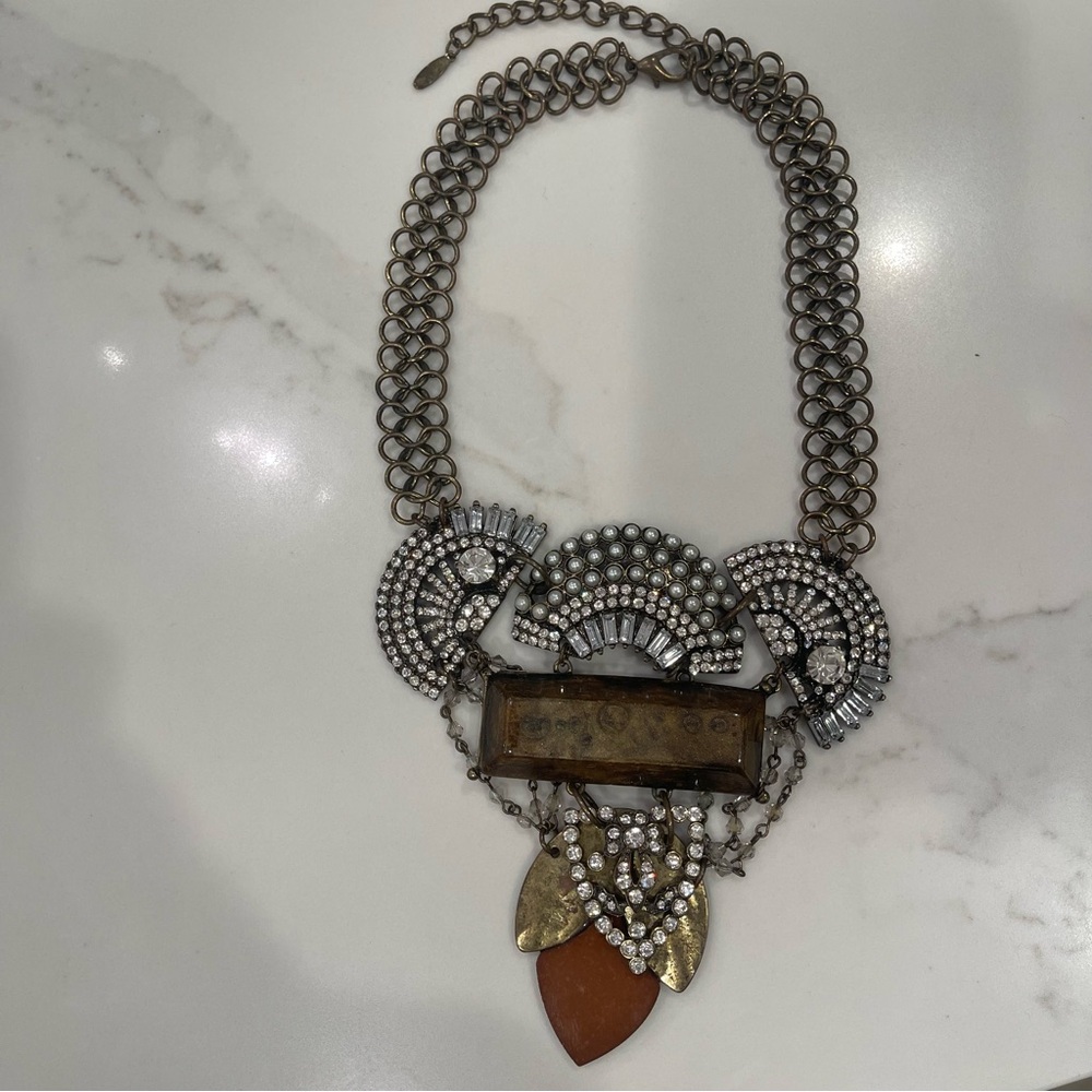 Nordstrom Statement Adjustable Chocker Necklace - image 6